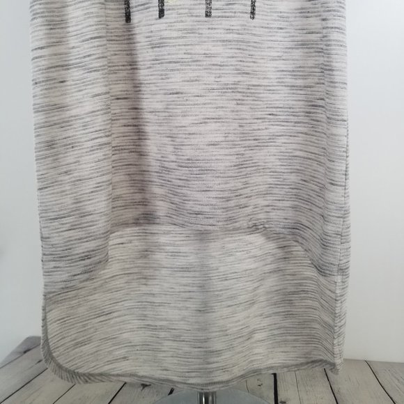 🌵 Total Girl Sleeveless High Low Gray Dress - Picture 4 of 6